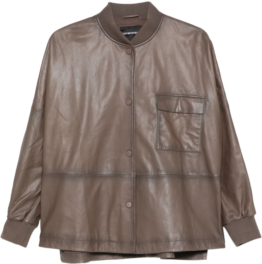 Emporio Armani Jackets Dove Grey Grijs