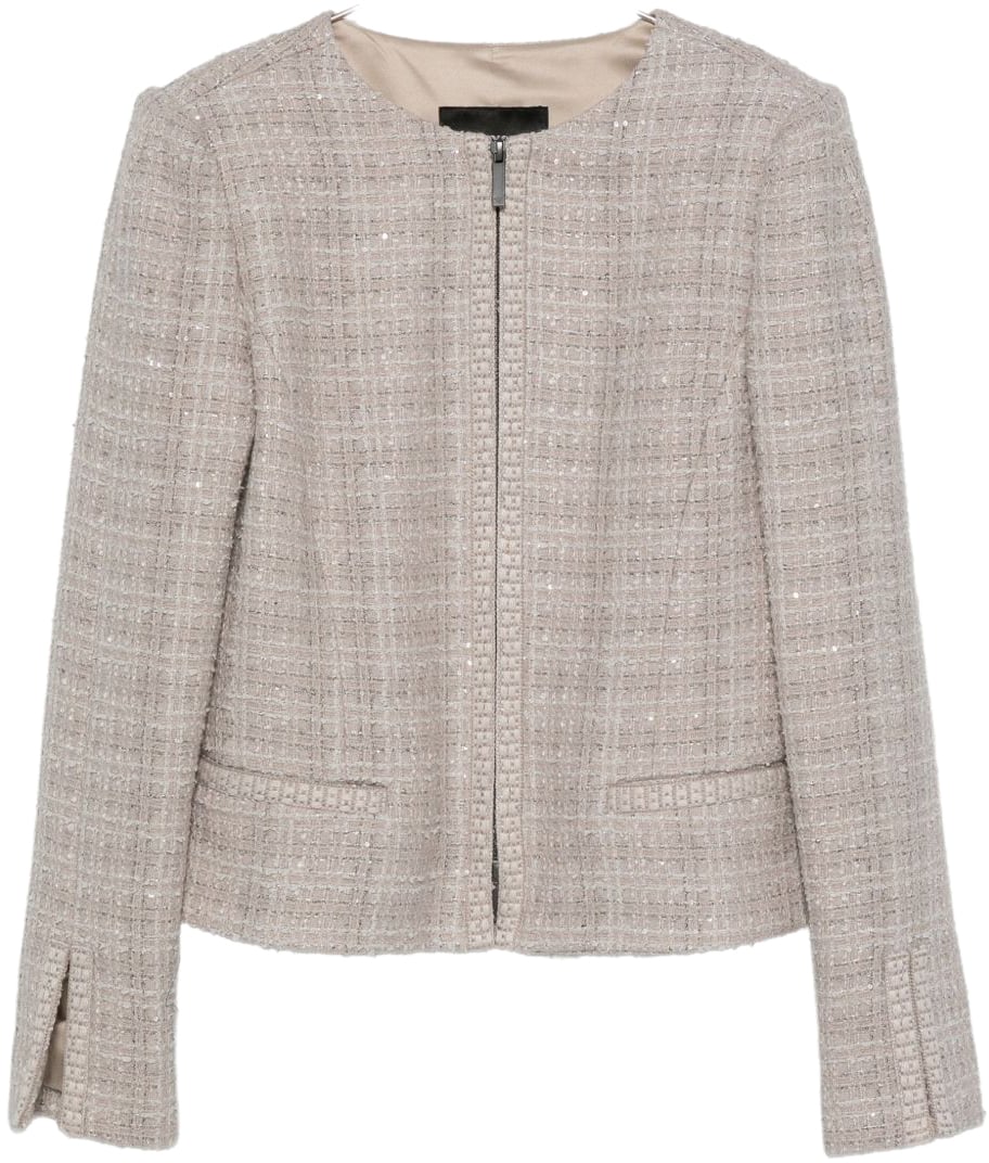 Emporio Armani Jackets Grey Grijs