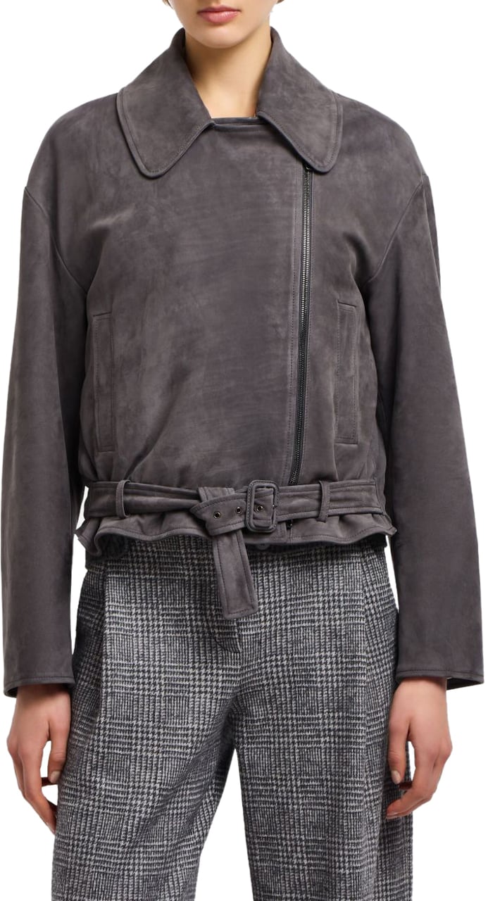 Emporio Armani Jackets Grey Grijs
