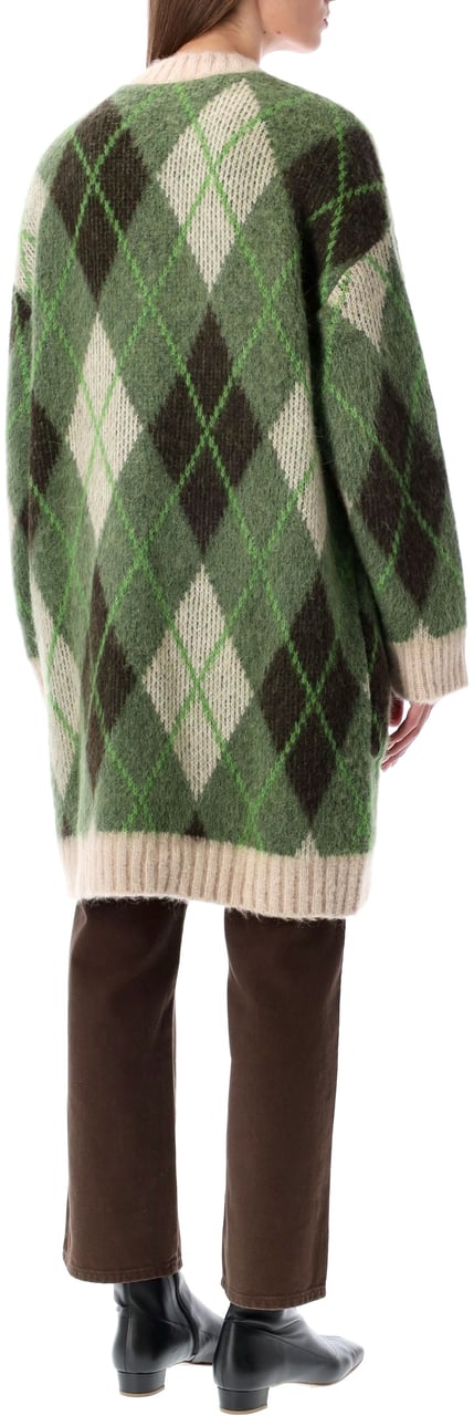 Emporio Armani Coat Verde Groen