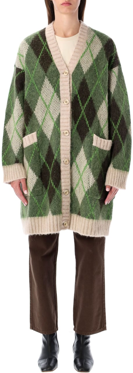 Emporio Armani Coat Verde Groen