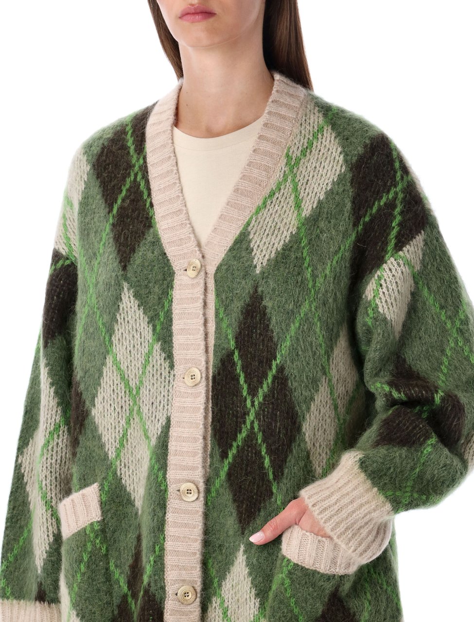 Emporio Armani Coat Verde Groen