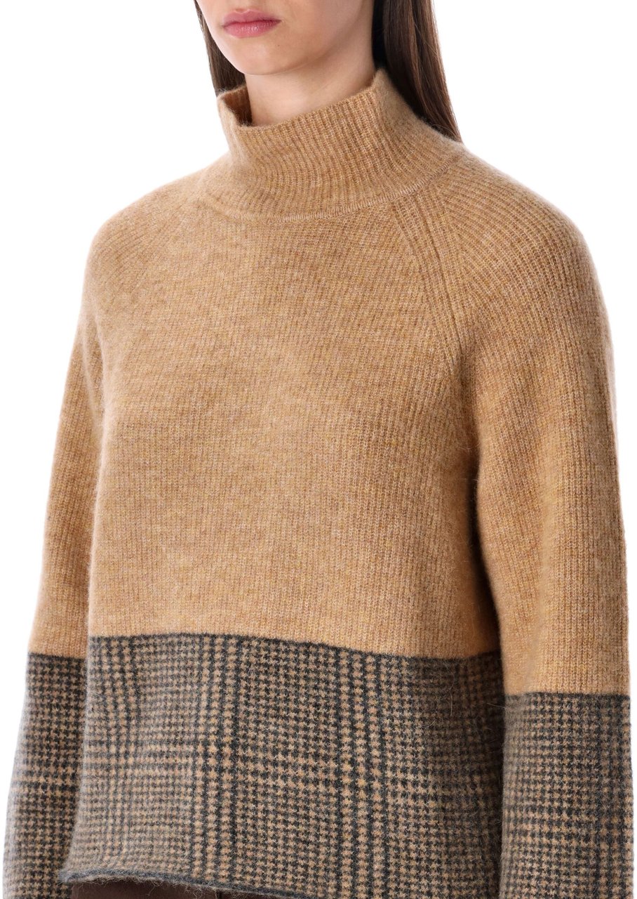 Emporio Armani Sweater Marrone Bruin