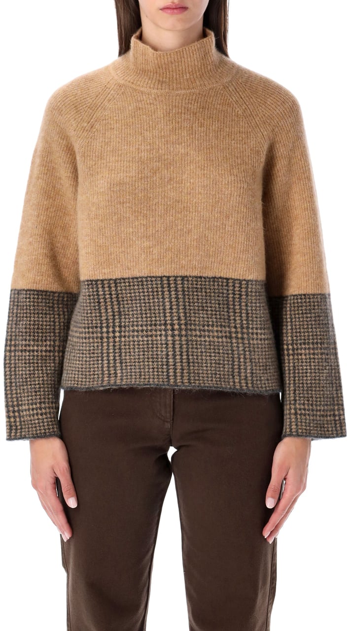 Emporio Armani Sweater Marrone Bruin