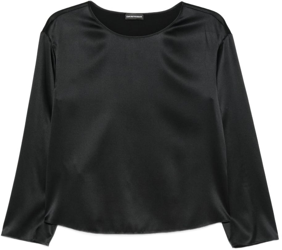 Emporio Armani Top Black Zwart