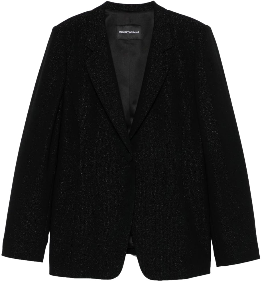 Emporio Armani Jackets Black Zwart