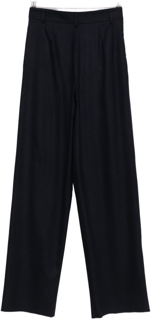 Emporio Armani Trousers Blue Blauw
