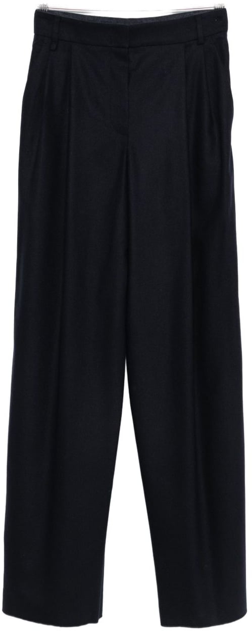 Emporio Armani Trousers Blue Blauw
