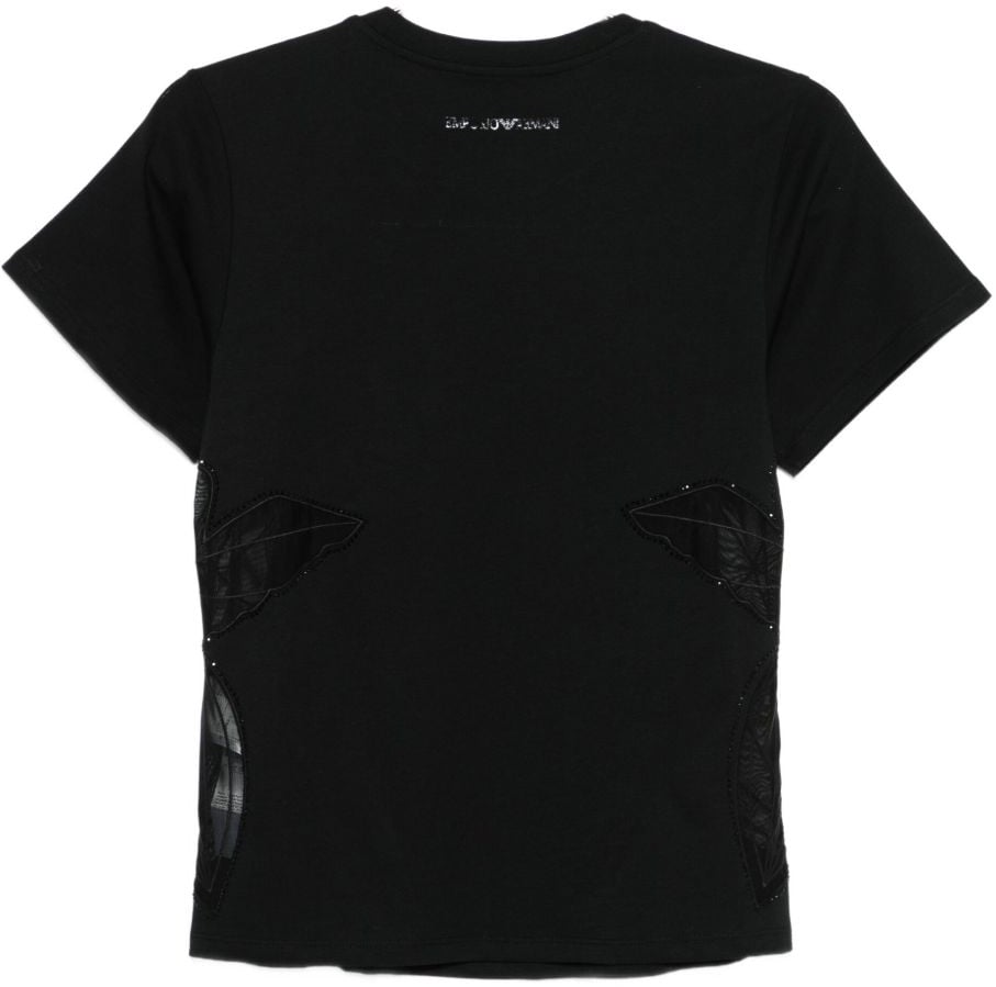 Emporio Armani T-Shirts And Polos Black Zwart