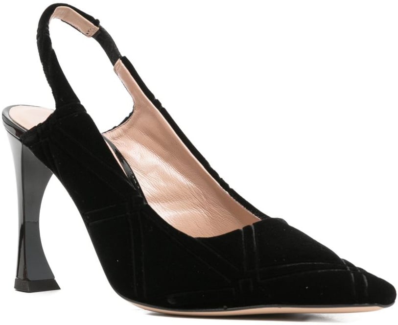 Emporio Armani With Heel Black Zwart