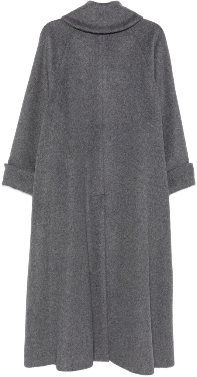 Emporio Armani Coats Grey Grijs