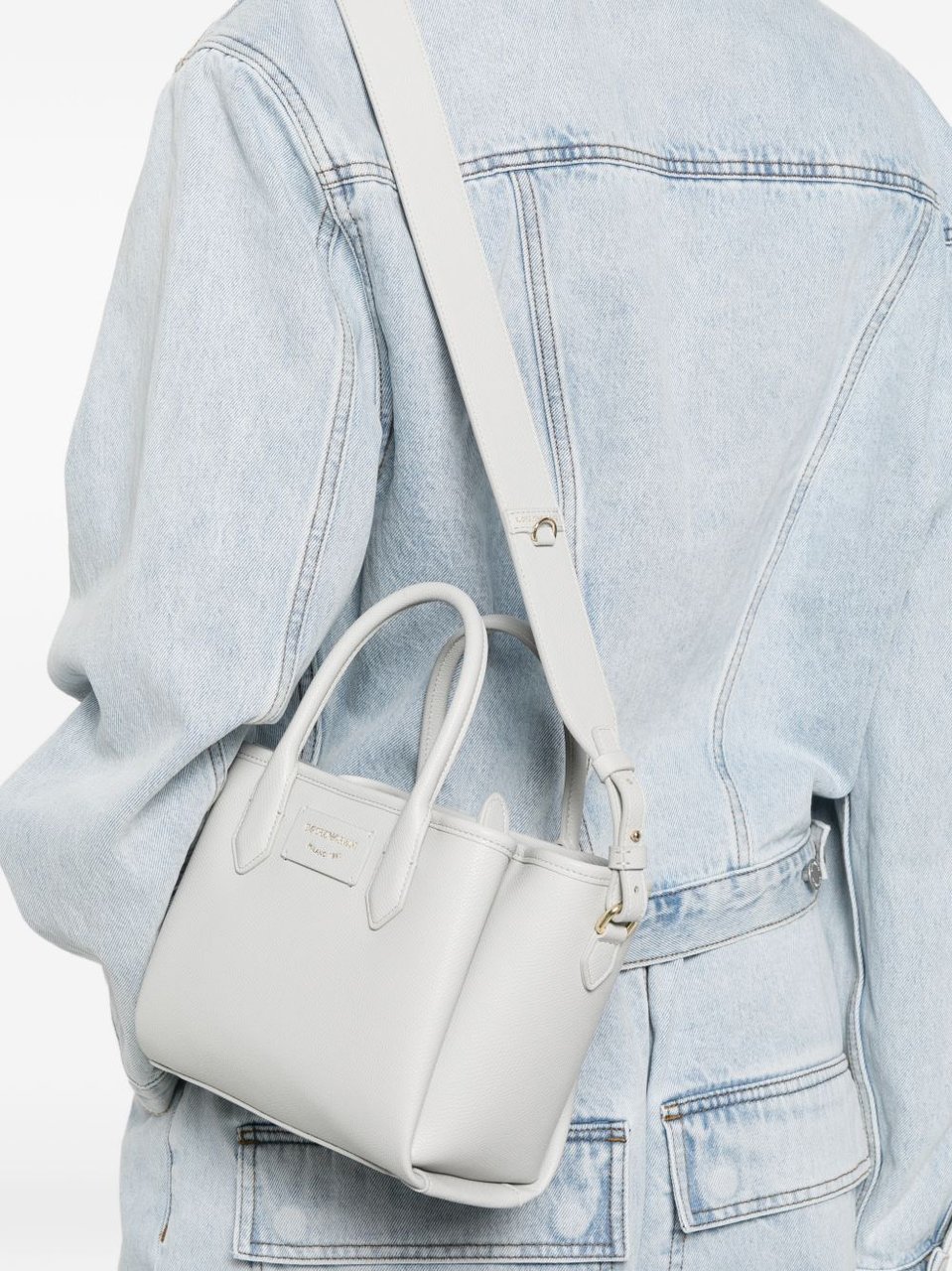 Emporio Armani Bags Light Grey Grijs