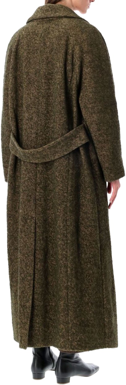 Emporio Armani Coats Green Groen