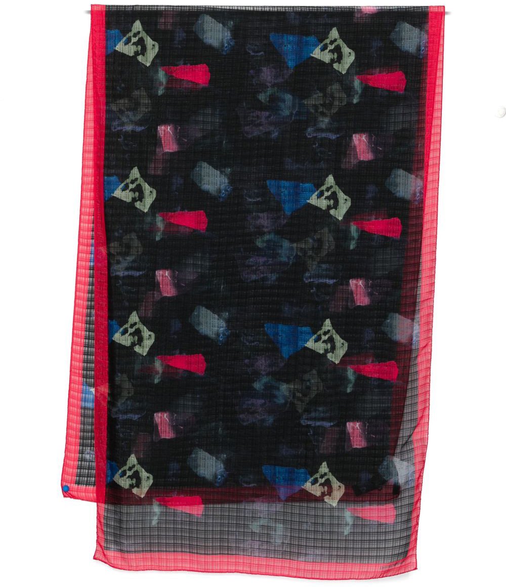 Emporio Armani Scarfs Black Zwart