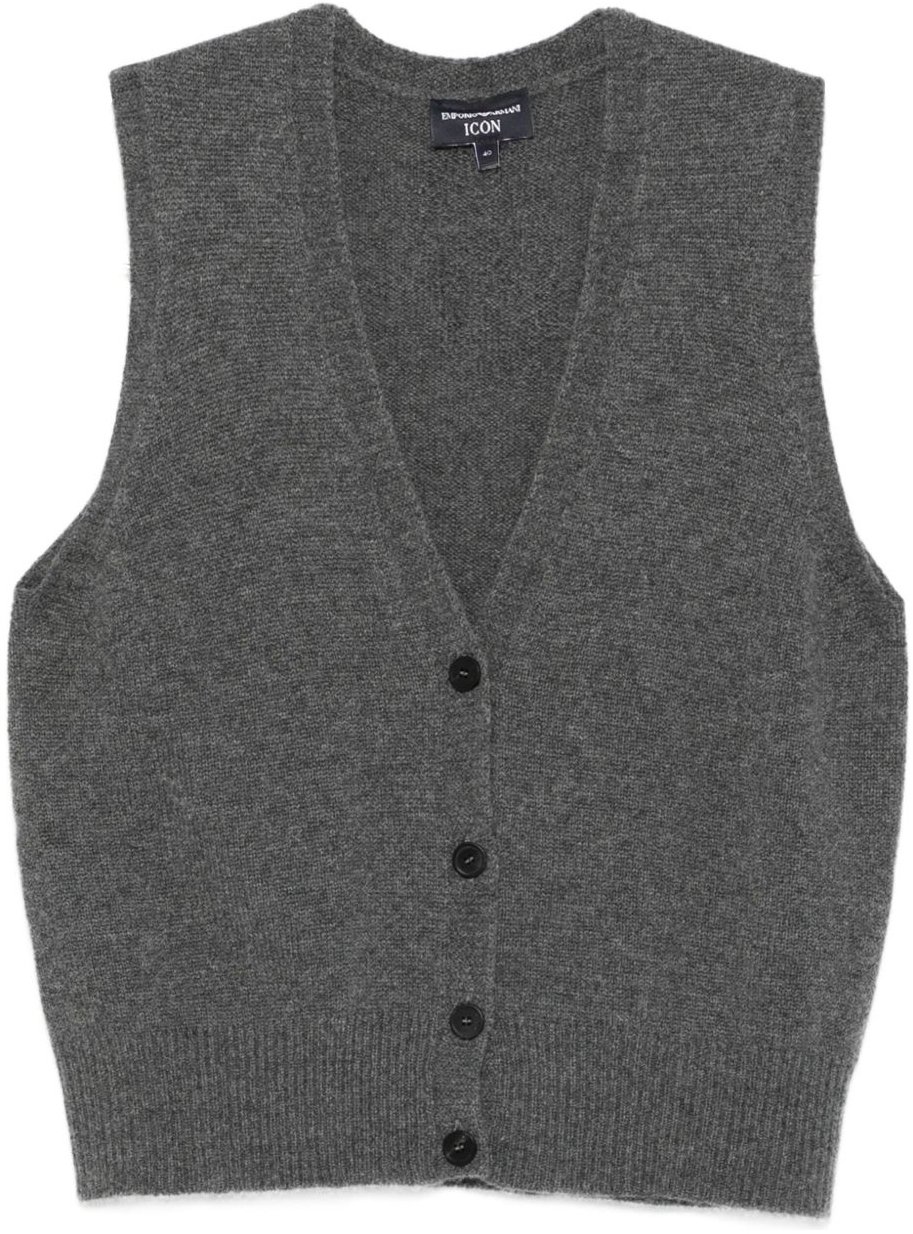 Emporio Armani Sweaters Grey Grijs