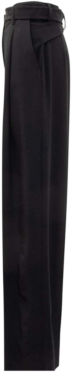 Emporio Armani Pantaloni Emporio Armani a Gamba Larga Zwart