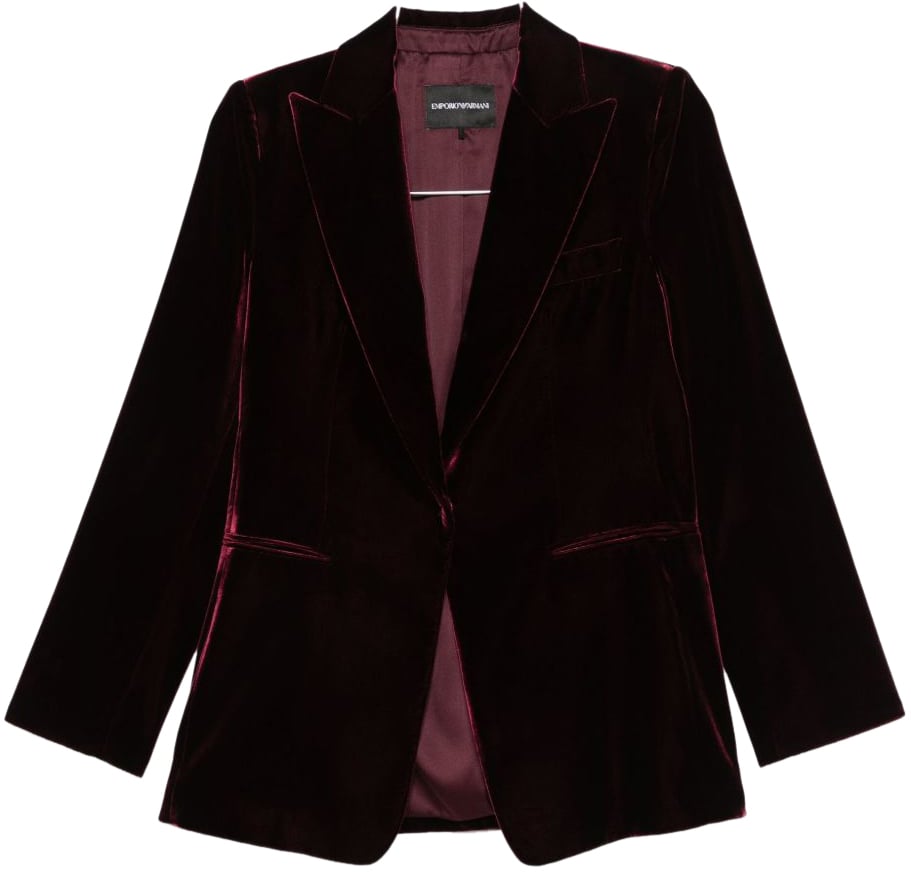 Emporio Armani Jackets Bordeaux Rood