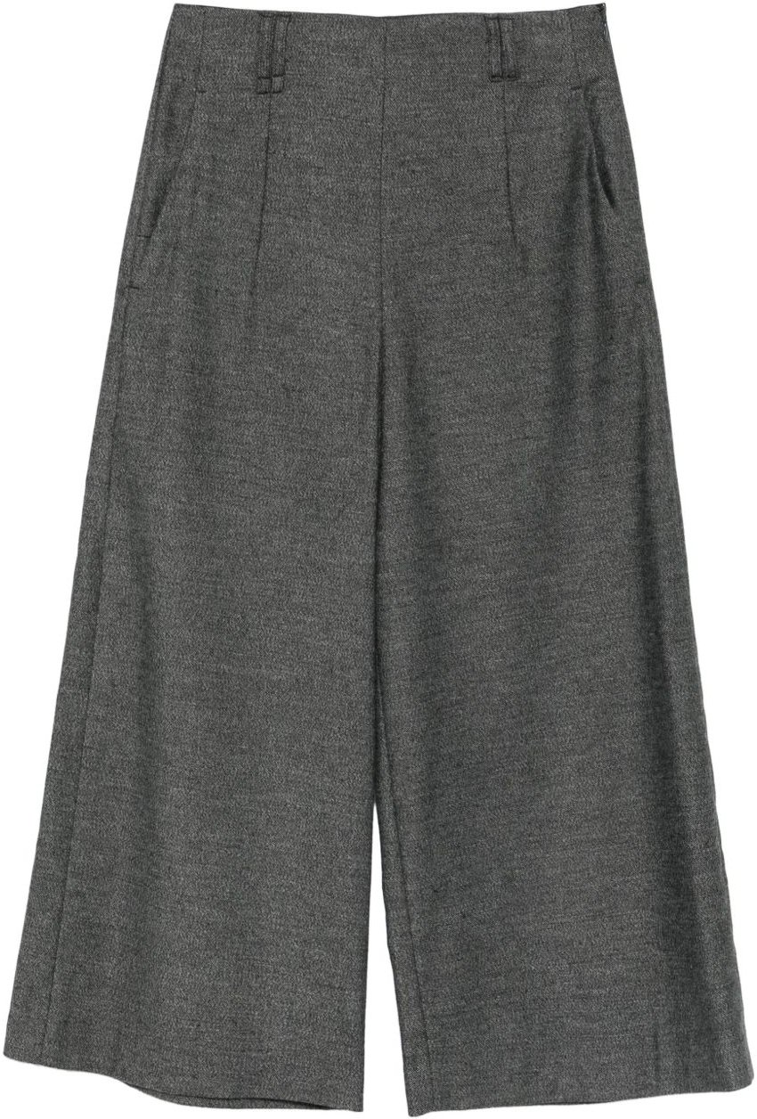 Emporio Armani Trousers Grey Grijs