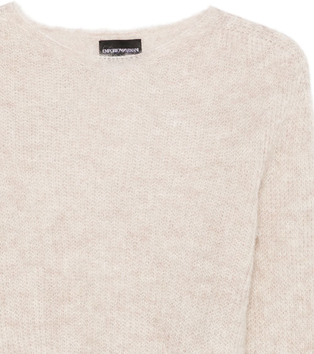 Emporio Armani Sweaters Beige Beige