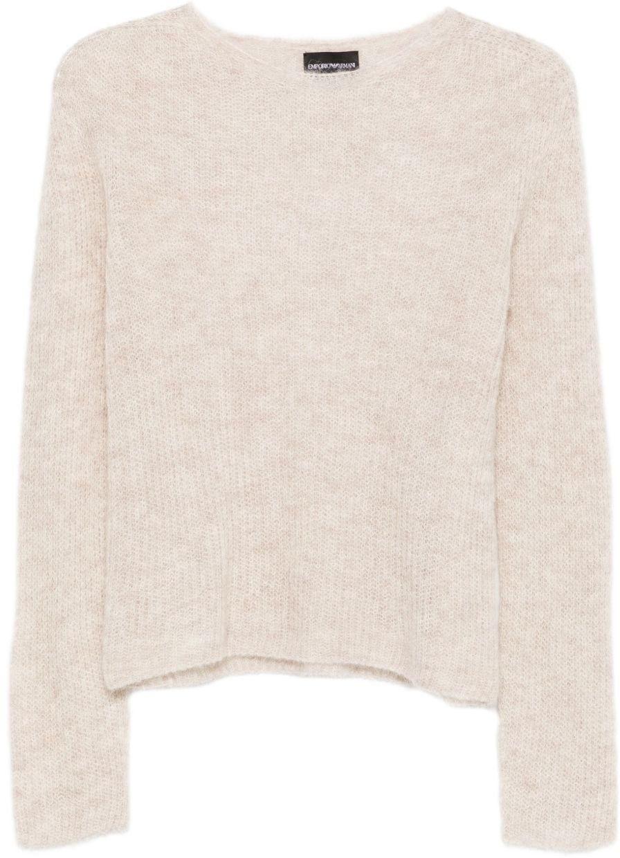 Emporio Armani Sweaters Beige Beige