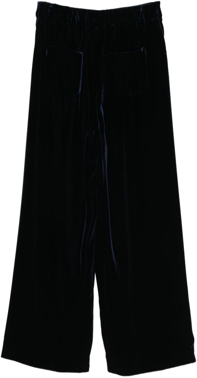 Emporio Armani Trousers Blue Blauw