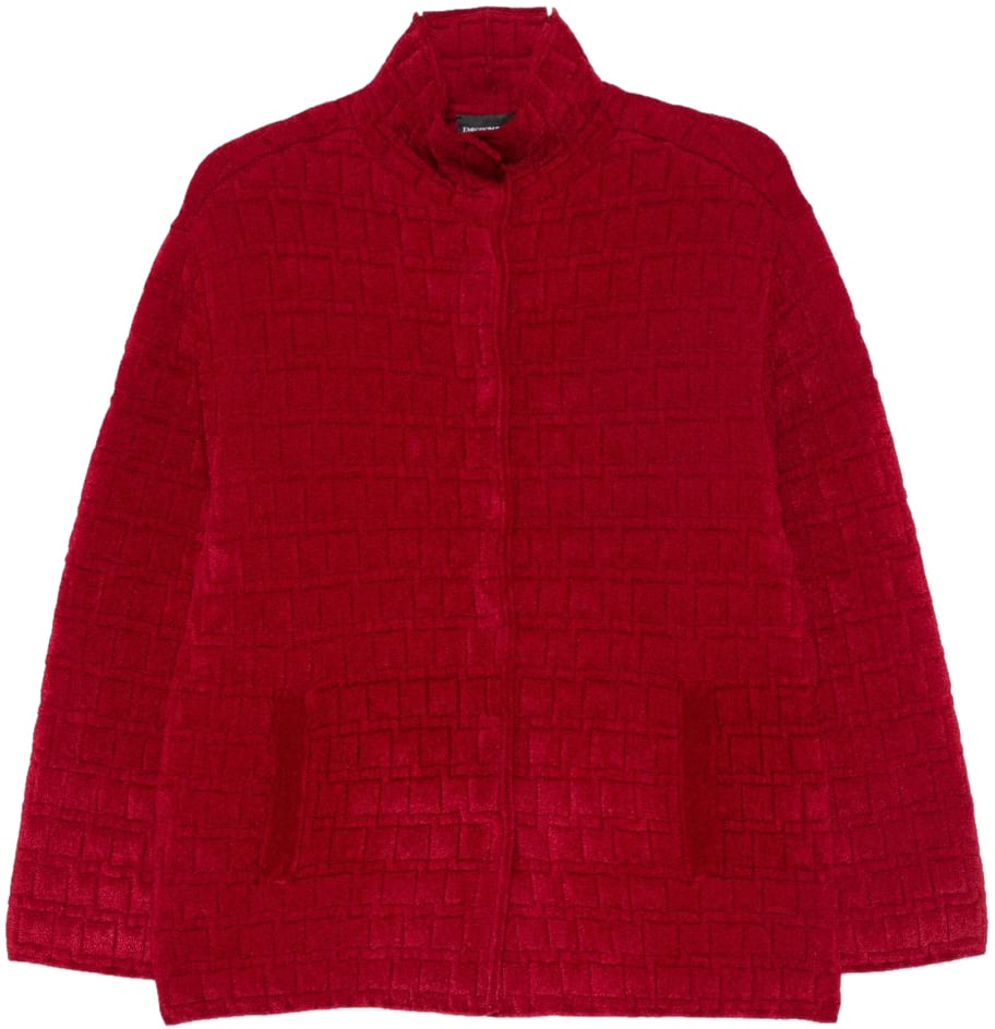 Emporio Armani Jackets Red Rood