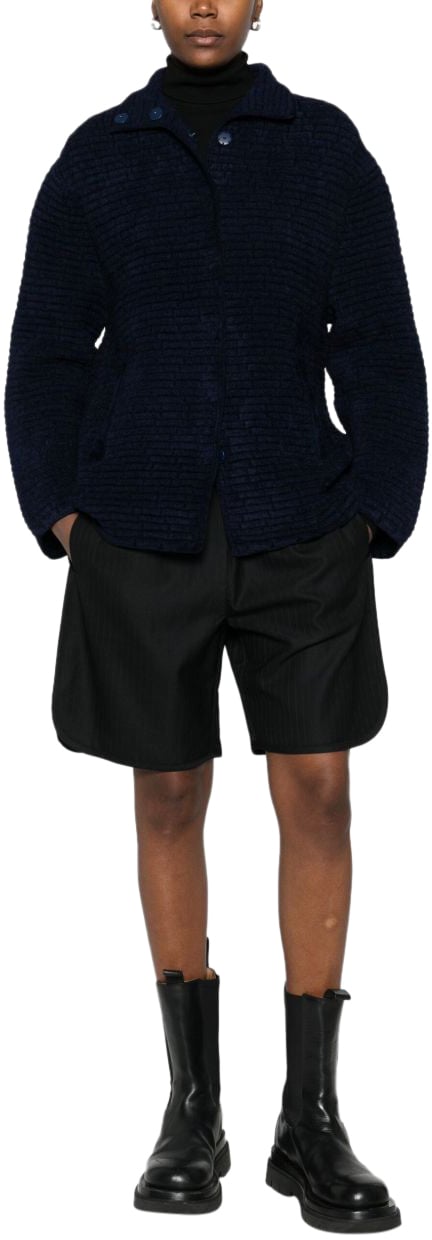 Emporio Armani Jackets Blue Blauw