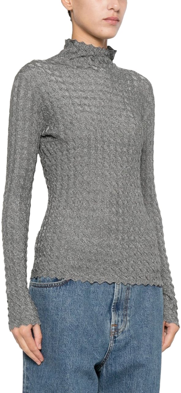 Emporio Armani Sweaters Silver Zilver