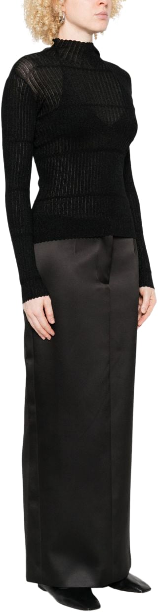 Emporio Armani Sweaters Black Zwart