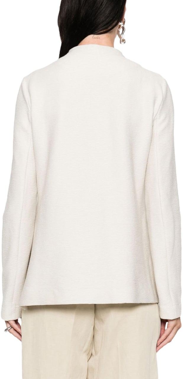 Emporio Armani Jackets Ivory Wit