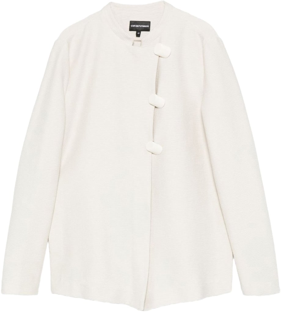 Emporio Armani Jackets Ivory Wit