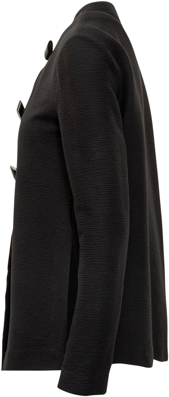 Emporio Armani Emporio Armani Giacca Donna con Bottoni Decorativi Zwart