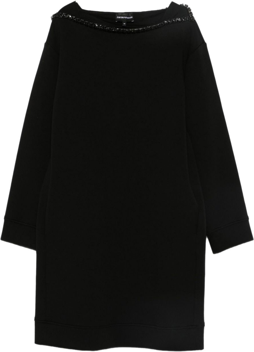 Emporio Armani Dresses Black Zwart