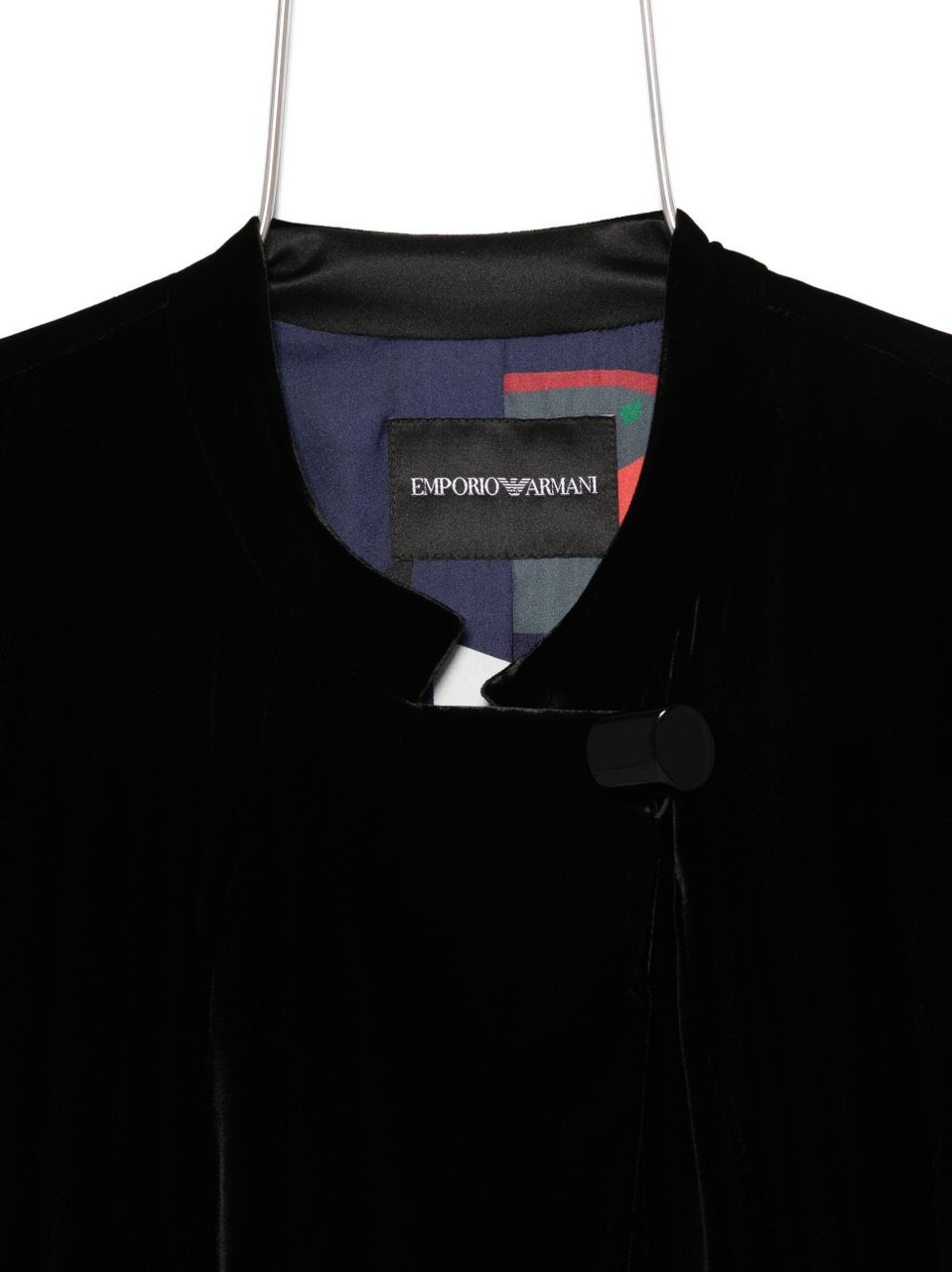 Emporio Armani Coats Black Zwart