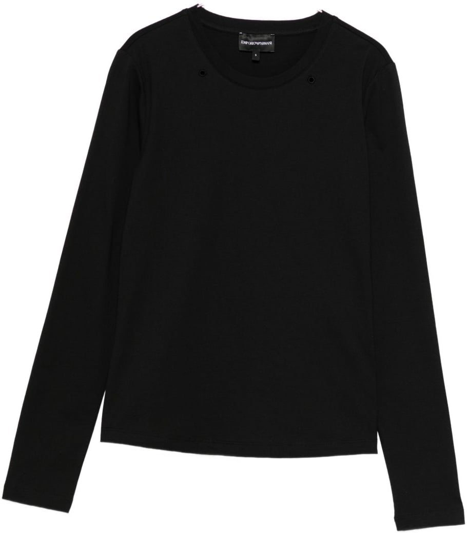 Emporio Armani T-Shirts And Polos Black Zwart