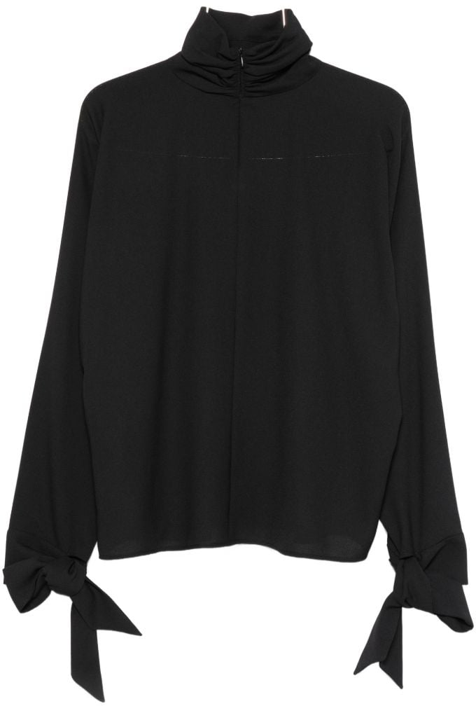 Emporio Armani Shirts Black Zwart