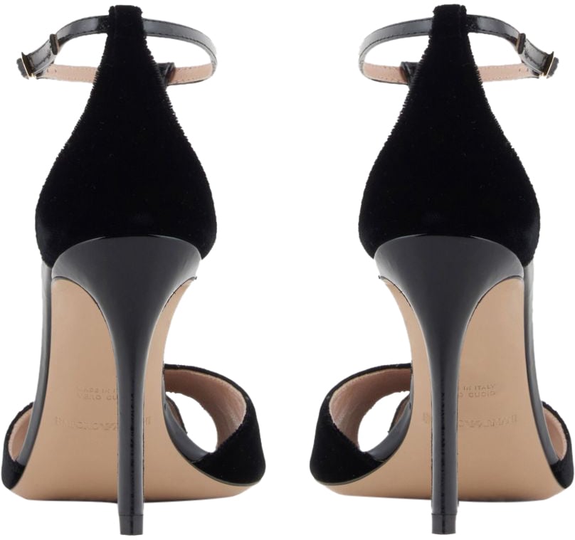 Emporio Armani With Heel Black Zwart
