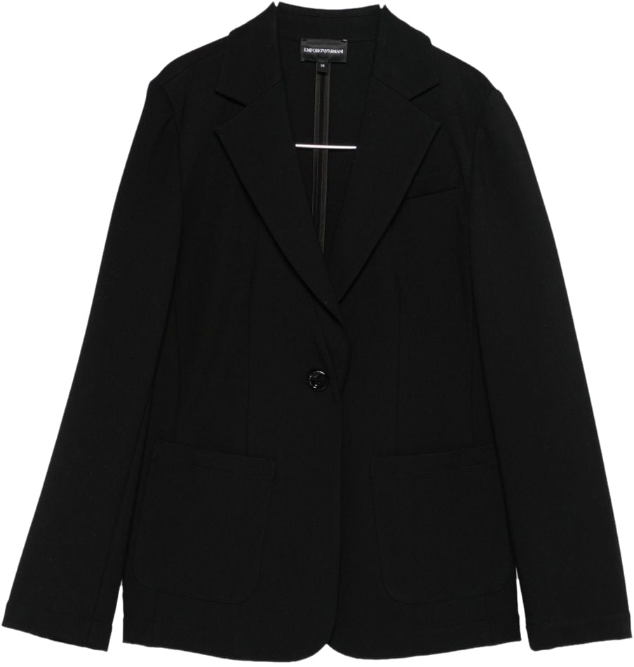 Emporio Armani Jackets Black Zwart