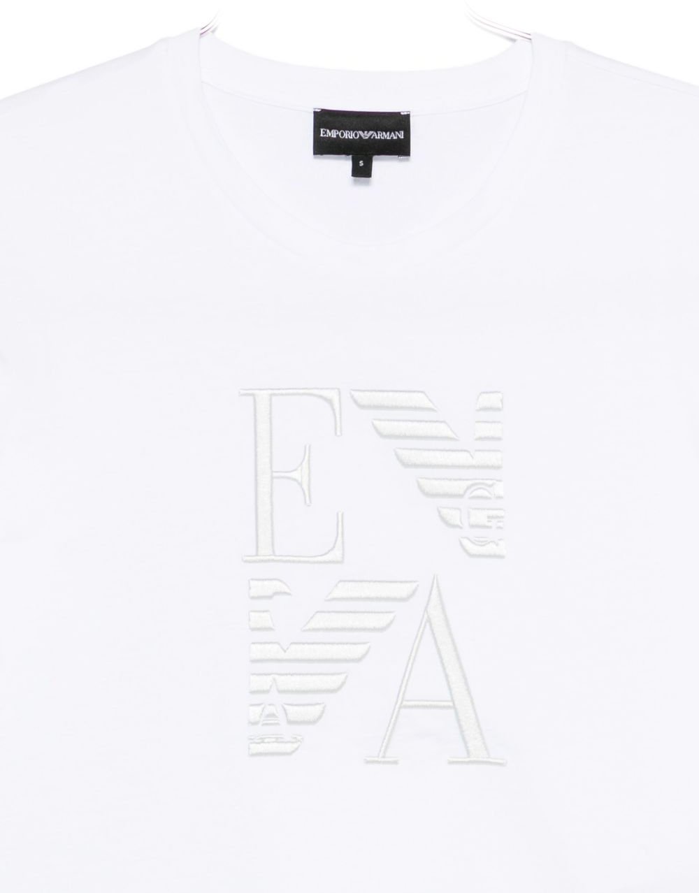 Emporio Armani T-Shirts And Polos White Wit
