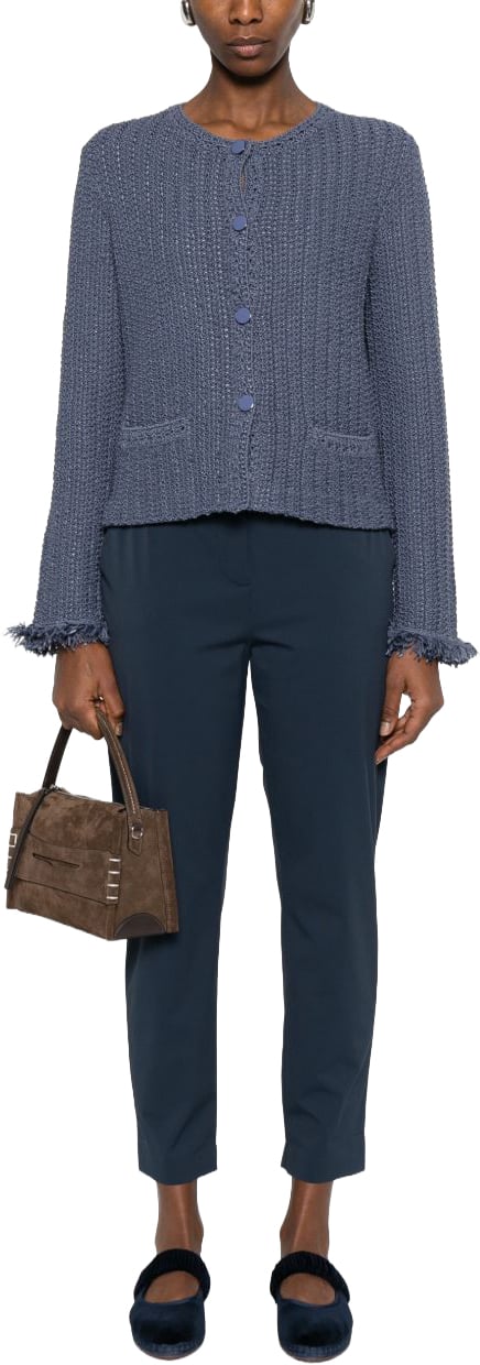 Emporio Armani Jackets Blu Blauw