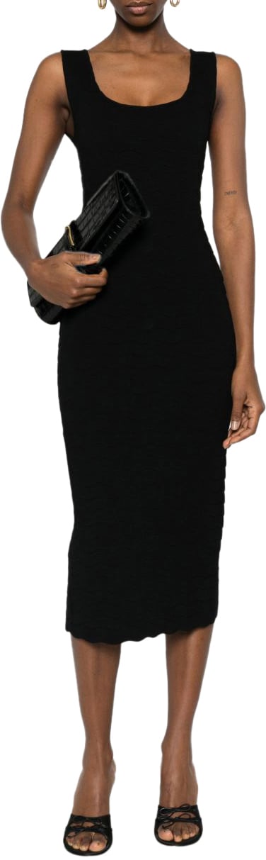 Emporio Armani Dresses Black Zwart