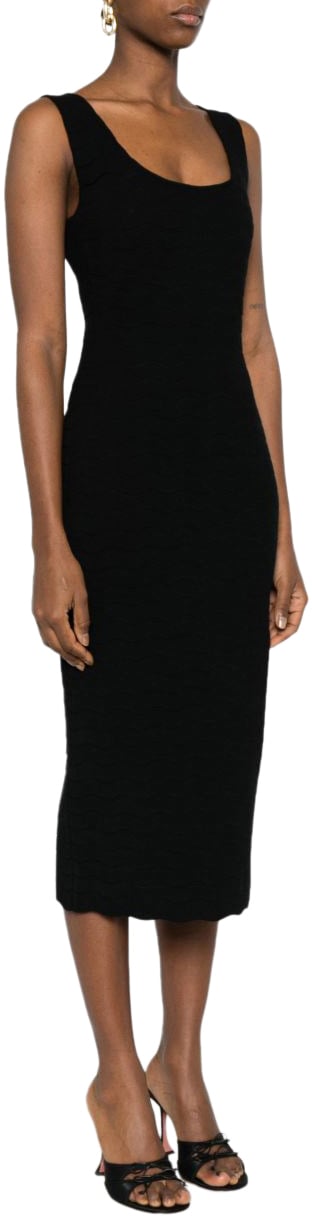 Emporio Armani Dresses Black Zwart