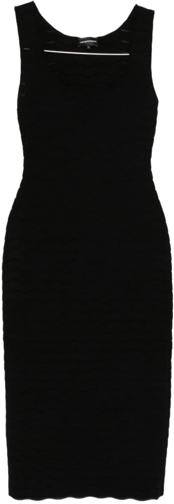 Emporio Armani Dresses Black Zwart