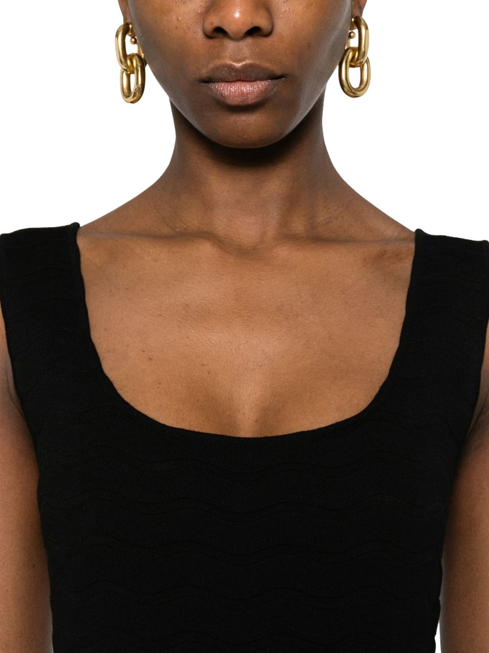 Emporio Armani Dresses Black Zwart