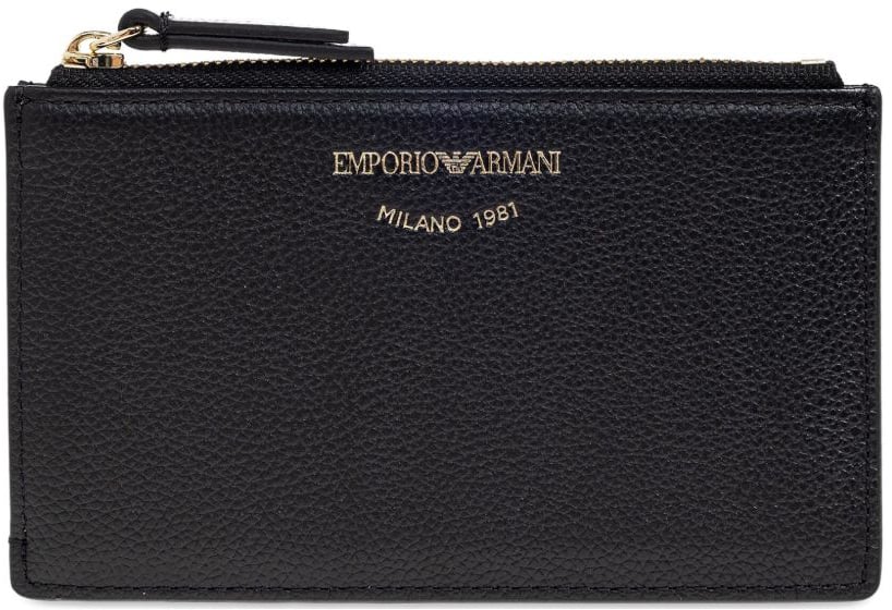 Emporio Armani Wallets Black Zwart