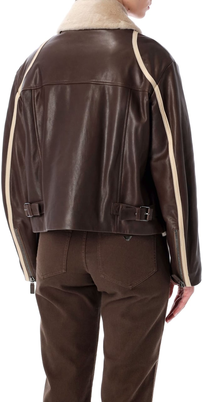 Emporio Armani Blouson Jacket Marrone Bruin