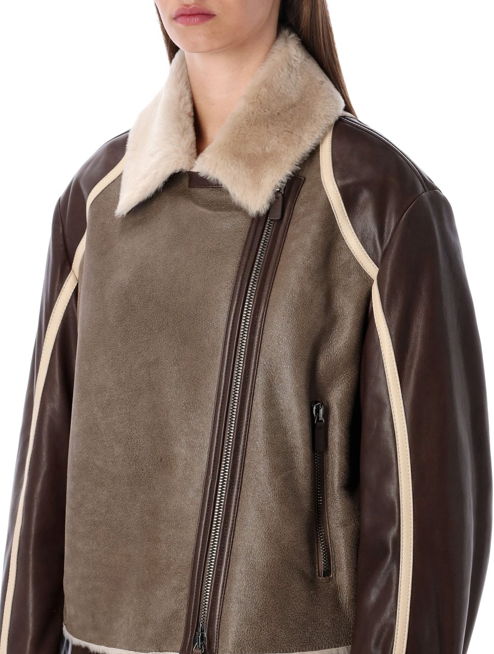 Emporio Armani Blouson Jacket Marrone Bruin