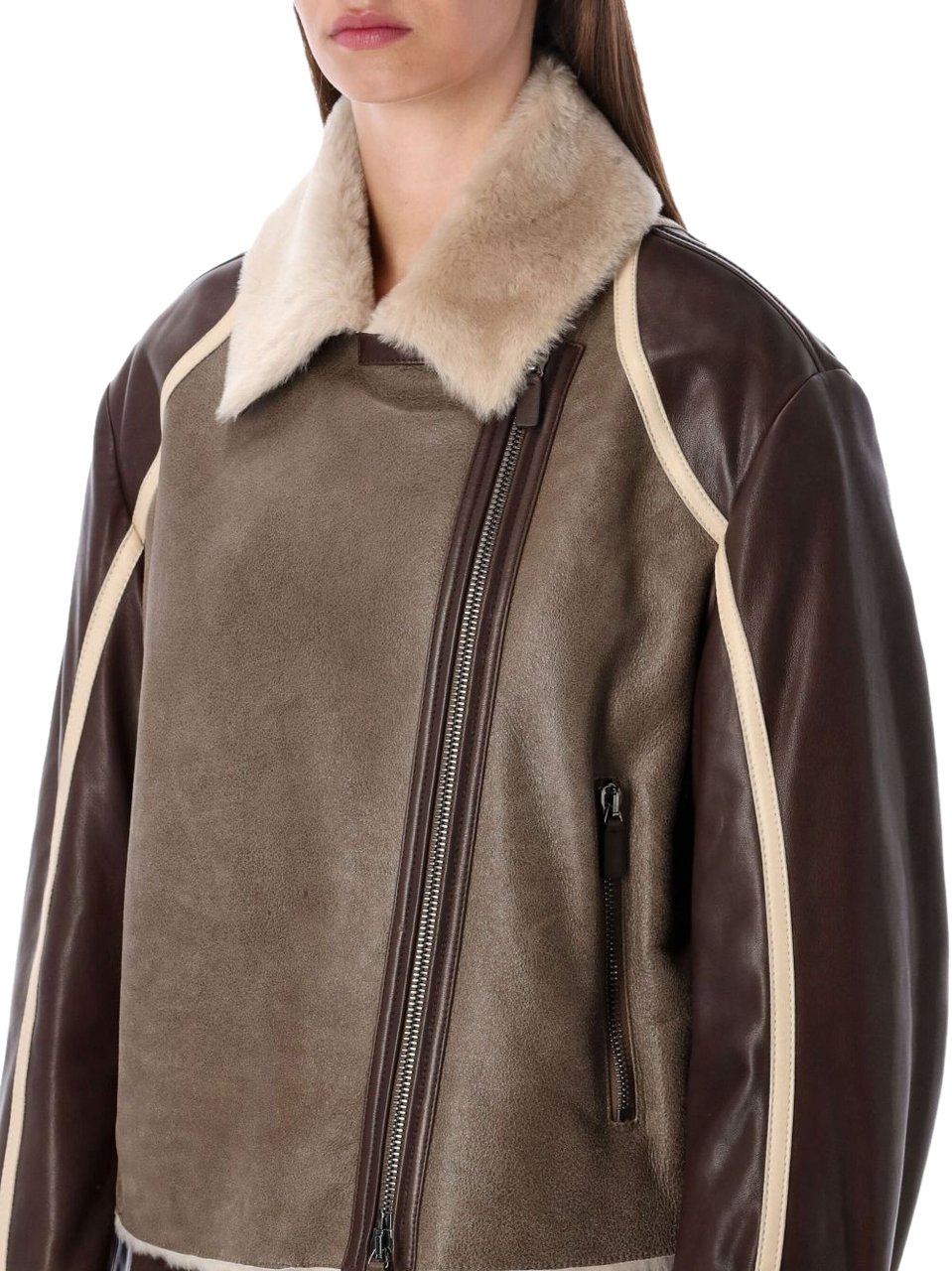 Emporio Armani Jackets Brown Bruin