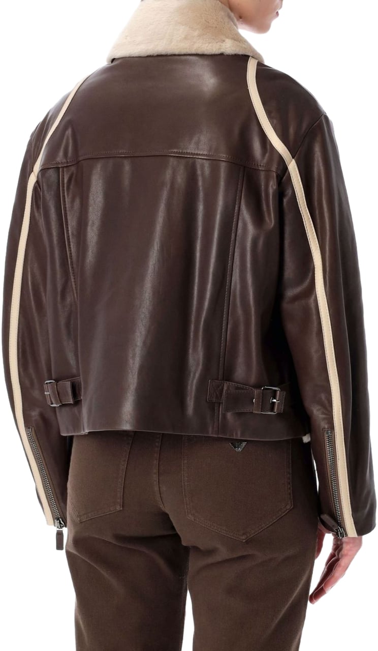 Emporio Armani Jackets Brown Bruin