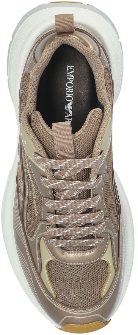Emporio Armani Sneakers Marrone Bruin